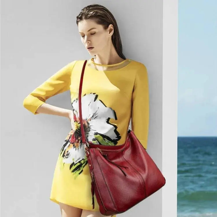 Vintage Leather Hobo Bag - Chicchar Fashion