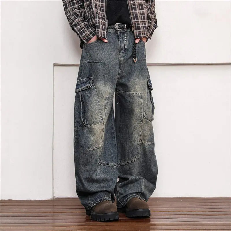 Baggy Barrel Cargo Denim
