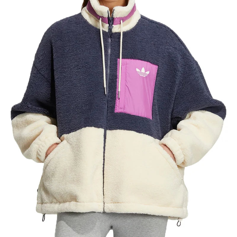 Adidas Faux Shearling Jacket