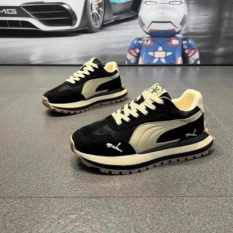 Casual Shoes Men's Sports Shoes Summer Casual Thick Soled Men's Shoes Soft and Comfortable Non-slip Outdoor Fashion Board Shoes - Chicchar Fashion