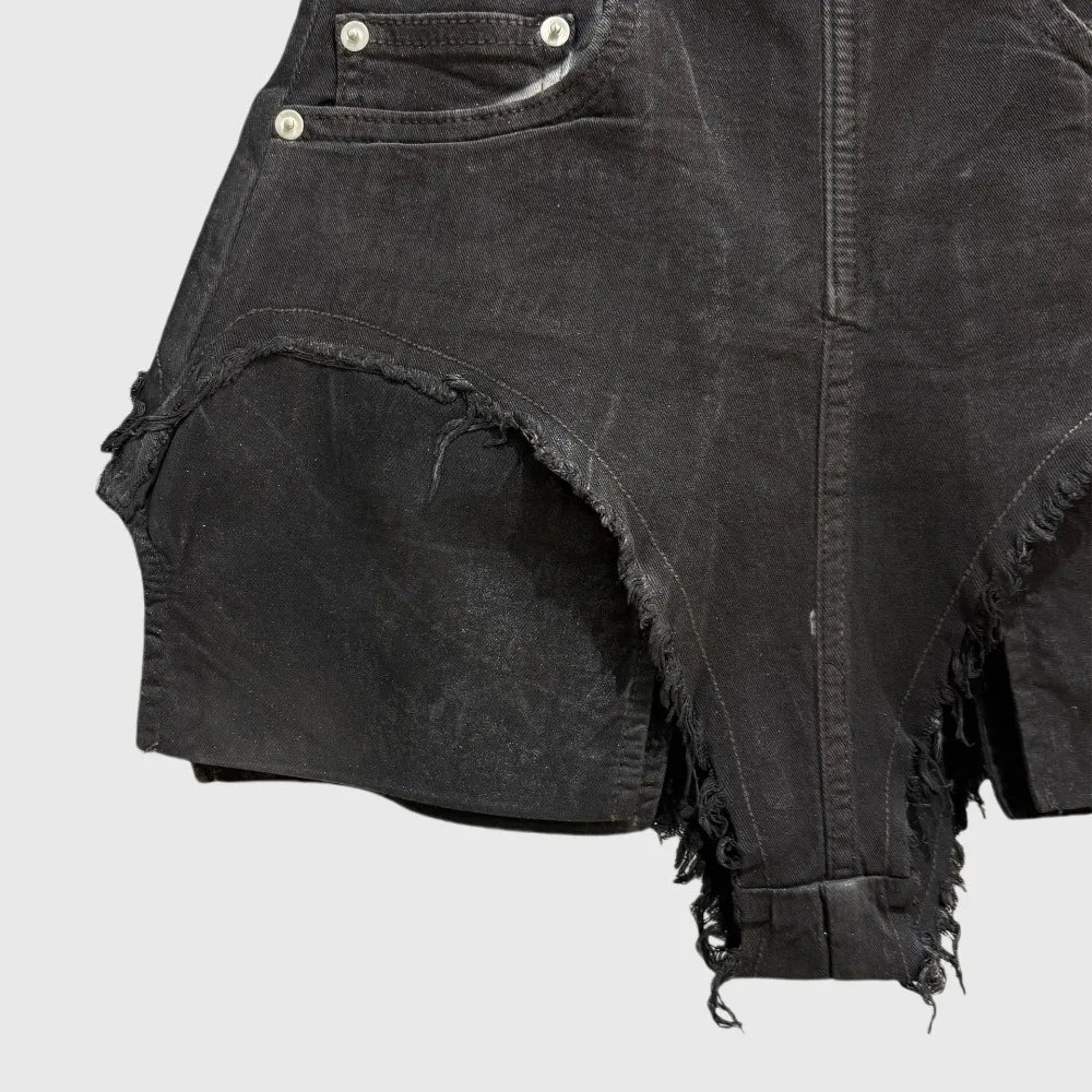 Spicy Denim Shorts Mid Waist