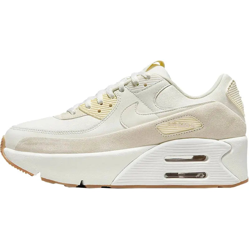 Nike genuine Air Max 90 LV8 Women's Low-Top Platform Sneakers FD4328-100 - Chicchar Fashion