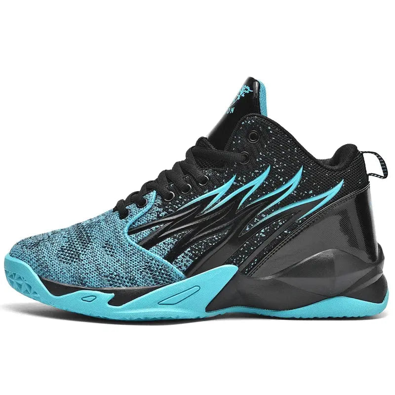 Men Basketball Shoes Comfort Casual Field Training Breathe Rebound Anti Slip Outdoor Sports Basketball Boots for Man - Chicchar Fashion
