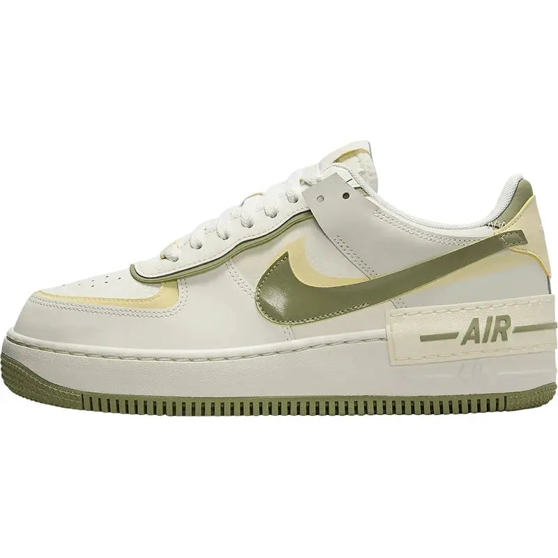 Nike genuine 2024 Women's Air Force 1 Lace-Up Sneakers FN6335-101 - Chicchar Fashion