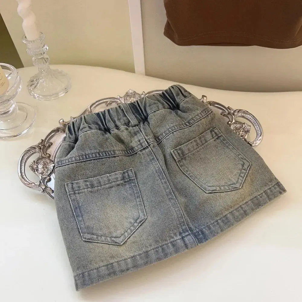 Chic Kids' Denim & Tee Set - Chicchar Fashion