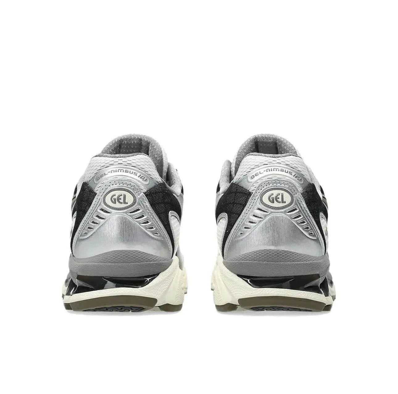 Asics Outdoor Preferred Casual Mesh Support Wear Resistant Low Cut Running Shoes Men's and Women's Same Silver 1203A543-107 - Chicchar Fashion