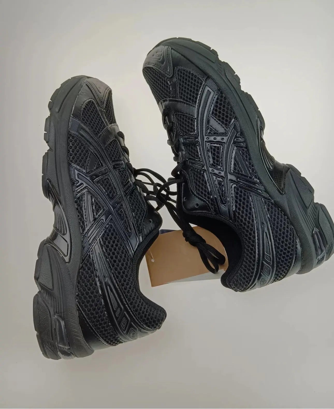 Asics Comfortable and Fashionable Cushioned Low Cut Casual Running Shoes for Men Carbon Black 1201A256-002 - Chicchar Fashion