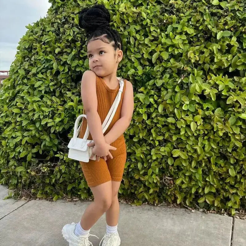 Cute Toddler Girl Jumpsuit - Chicchar Fashion