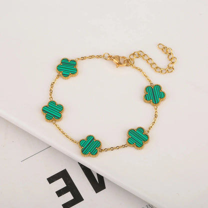 Enchanting Five Leaf Bracelet - Chicchar Fashion