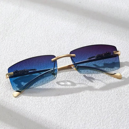 Chic Rimless Square Glasses - Chicchar Fashion