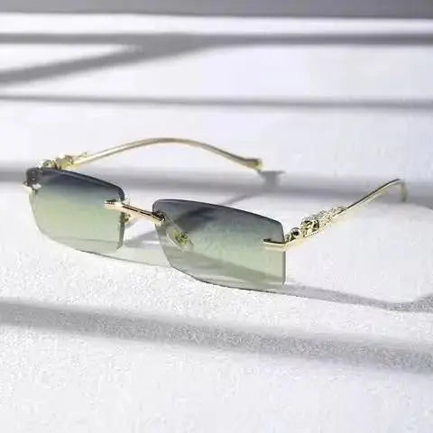 Chic Rimless Square Glasses - Chicchar Fashion