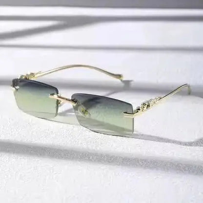 Chic Rimless Square Glasses - Chicchar Fashion
