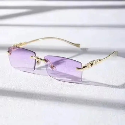 Chic Rimless Square Glasses - Chicchar Fashion