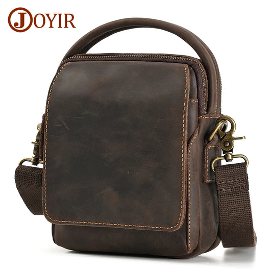 Vintage Leather iPad Messenger Bag - JOYIR Crossbody