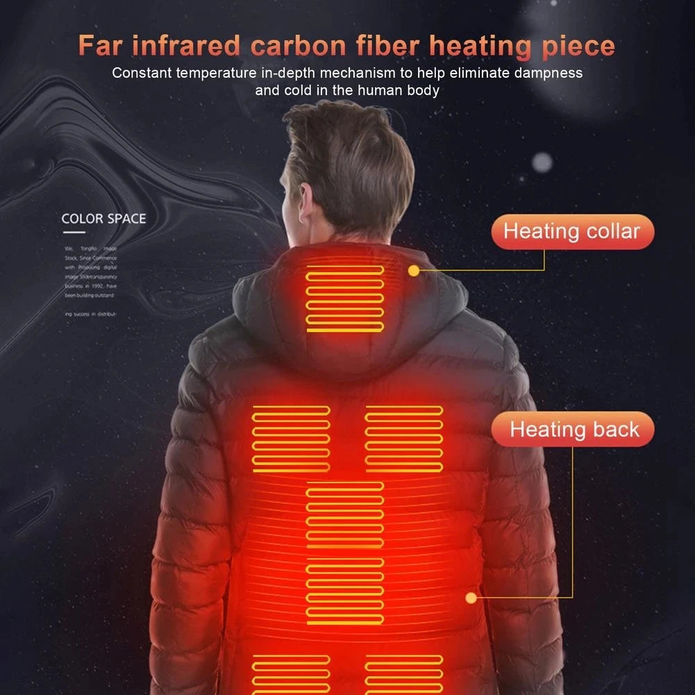 USB Heated Men's Jacket