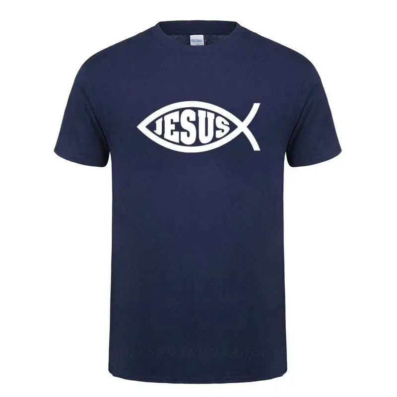 Inspiring Jesus Fish Tee - Chicchar Fashion