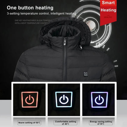 USB Heated Men's Jacket