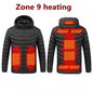 USB Heated Men's Parka