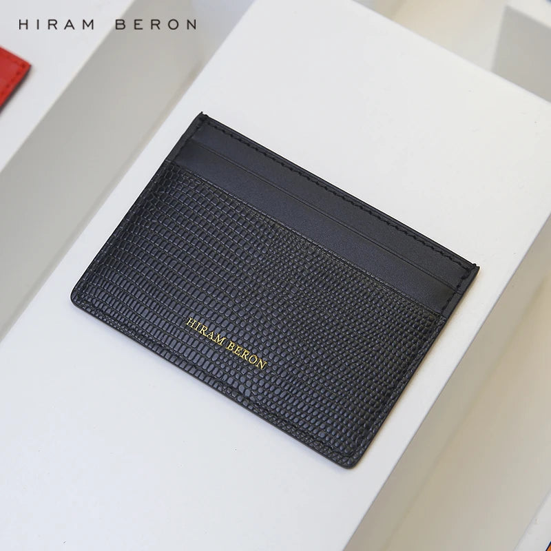 FREE Monogram Premium Luxury Card Wallet Genuine Leather Case Card Holder For Men Dropship - Chicchar Fashion