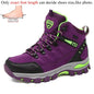 Winter Women Ankle Outdoor Trekking Boots Hiking Shoes Woman Mountain Climbing Treking Sneakers Wandelschoenen Botas Mujer - Chicchar Fashion