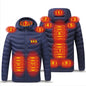 USB Heated Men's Parka