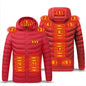 USB Heated Men's Parka