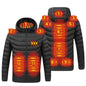 USB Heated Men's Parka