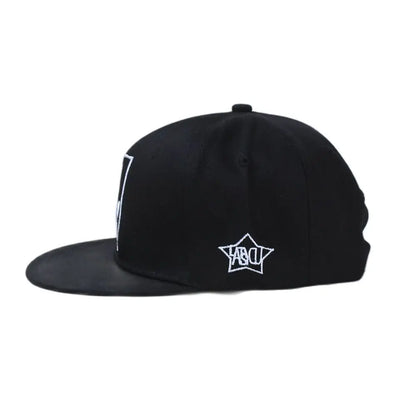 Embroidered Palm Snapback Cap