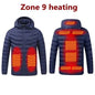 USB Heated Men's Parka