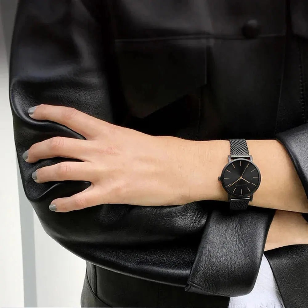 Rose Gold Luxury Quartz Watch - Chicchar Fashion