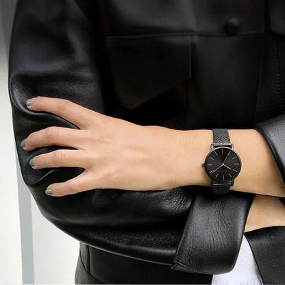 Rose Gold Luxury Quartz Watch - Chicchar Fashion