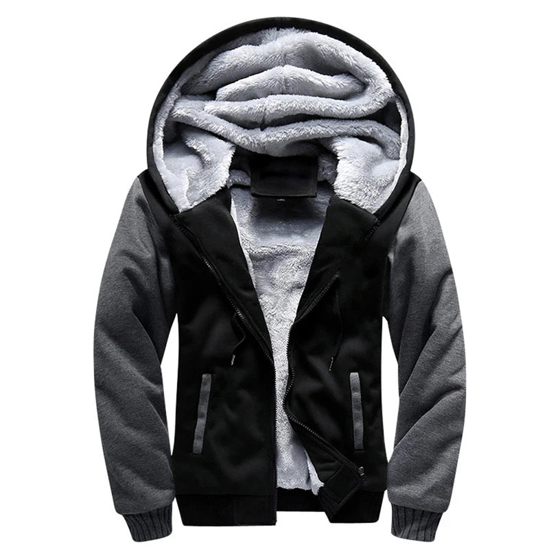 Camouflage Fleece Winter Coat