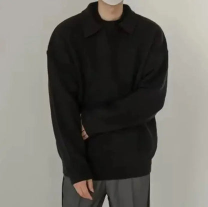 Cozy Men's Knit Sweater - Chicchar Fashion