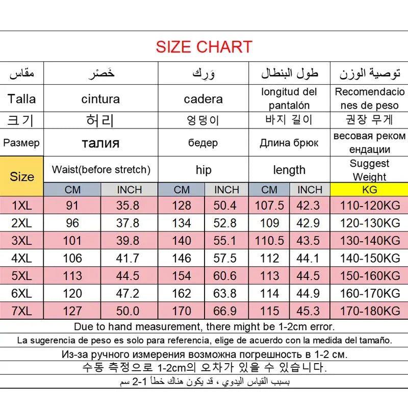 Plus Size Cotton Jogger Pants