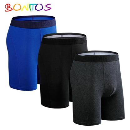 3-Pack Cotton Long Boxers Chicchar Fashion
