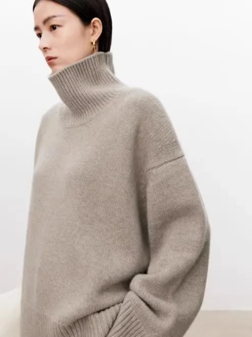 100% Cashmere Turtleneck