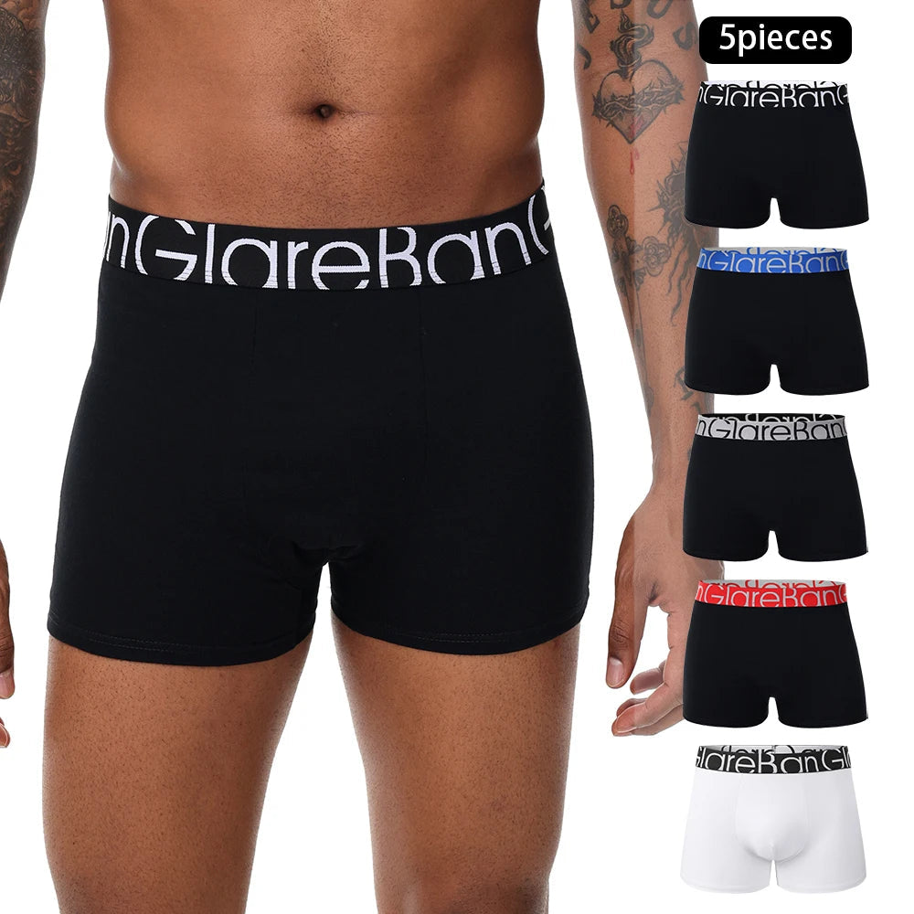 Cotton Boxer 5-Pack Men Chicchar Fashion