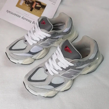 Men Lightweight Autumn & Winter New 9060 Retro Sneakers - Unisex Versatile, Small Elephant Hoof, Dad Shoes, Non-Slip Running - Chicchar Fashion