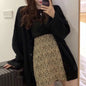 V-Neck Knit Polyester Cardigan Chicchar Fashion