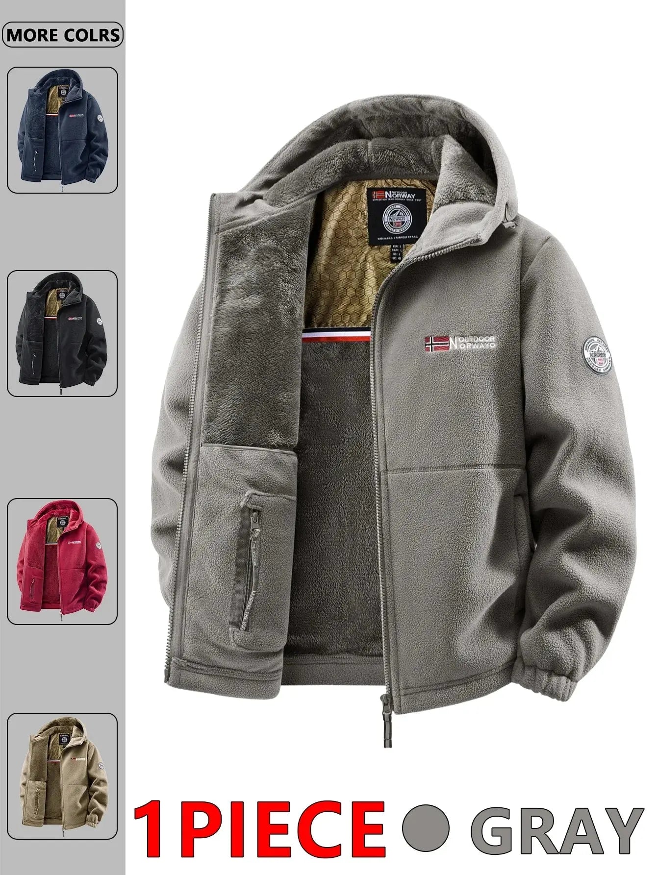 Ultimate Men's Hooded Jacket - Chicchar Fashion