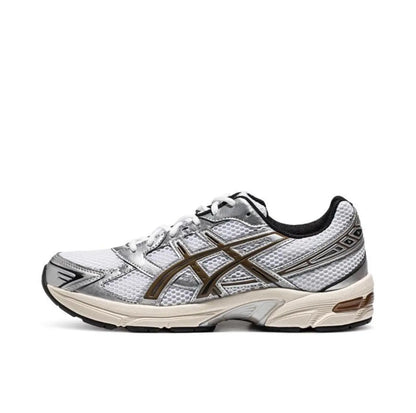 Asics  Practical Retro Versatile Comfortable Daily Low Top Running Shoes Men's White Brown 1201A256-113 - Chicchar Fashion