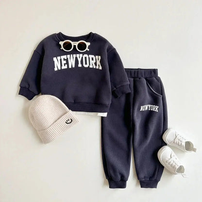 Cozy New York Toddler Outfit - Chicchar Fashion
