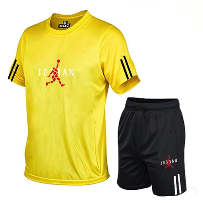 Mens Printed Polyester Set Chicchar Fashion