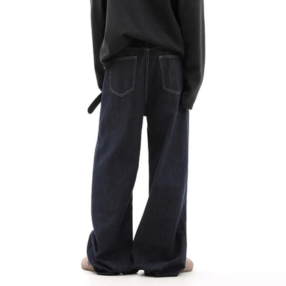 Men's Cotton Wide-Leg Jeans