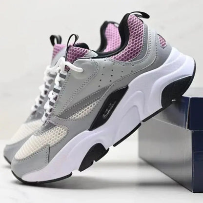 New High Quality B22 Mesh Breathable Shock Absorption Anti-Slip Lightweight Low Cut Unisex Casual Sports Shoes Summer Season Cot - Chicchar Fashion