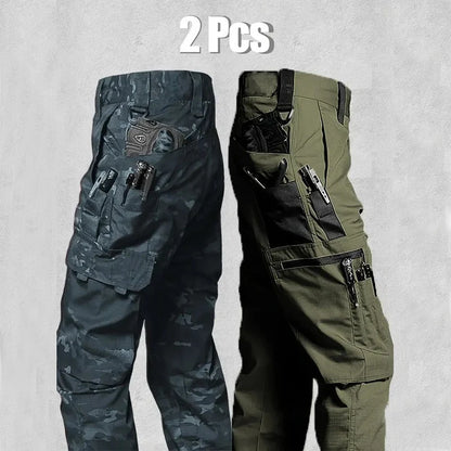 BlueVogue Men's Vintage-Style Striped Overalls