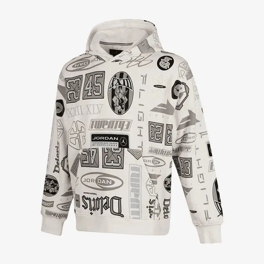 Nike Genuine JORDAN Men's Graphic Knit Short-Sleeve HM7255-133 - Chicchar Fashion