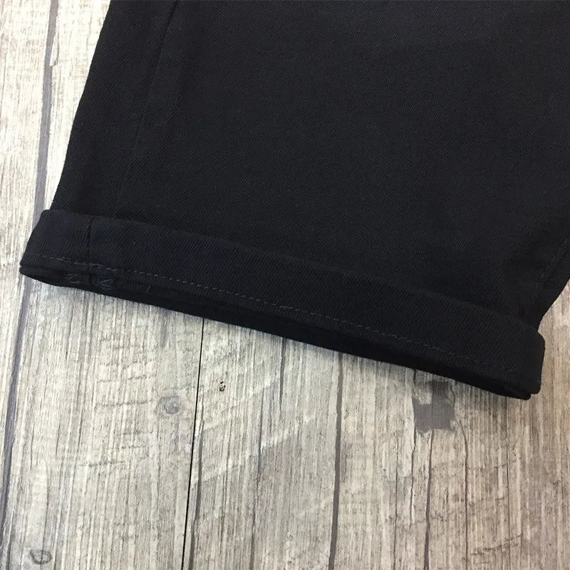 Men's Slim Denim Shorts