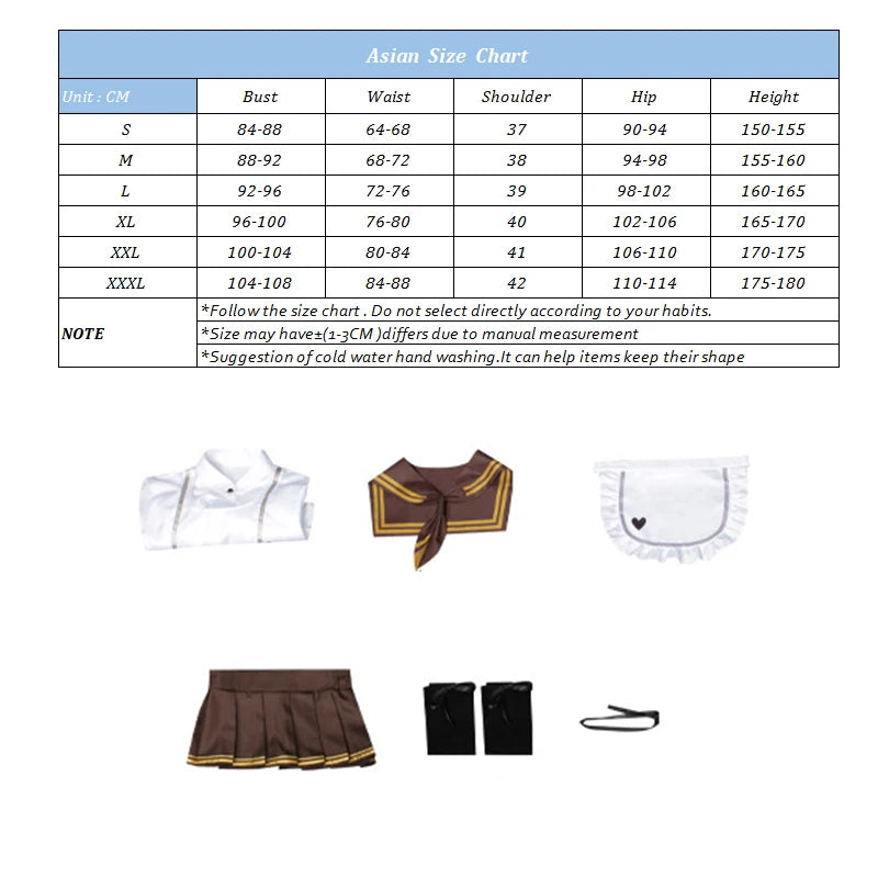 NIKKE Bready Maid Cosplay Set