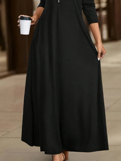 Women's Polyester Maxi Dress